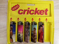 Коллекционные зажигалки cricket 1970г