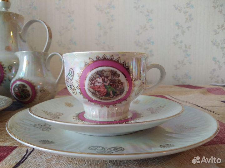 Сервиз кофейный Мадонна, гдр, 70-х годов