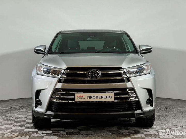 Toyota Highlander 3.5 AT, 2018, 74 986 км