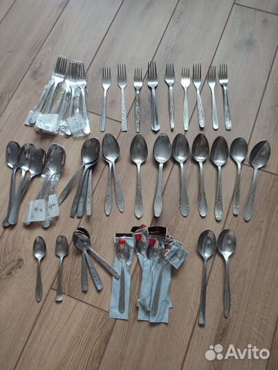 Столовые приборы вилки и ложки СССР