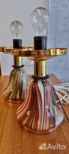 Настольная лампа под керосинку СССР