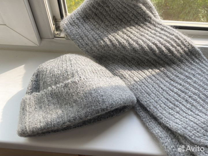 Комплект шапка и шарф