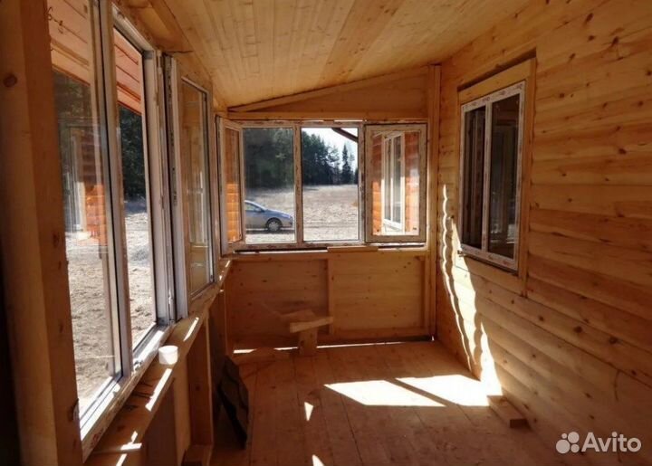 Остекление веранд, террас, беседок. Бюджетно