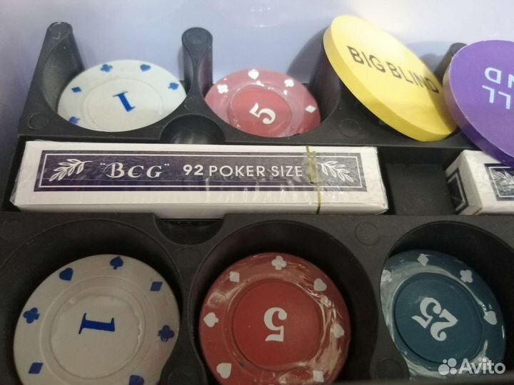 Набор для игры в Покер на 200 фишек