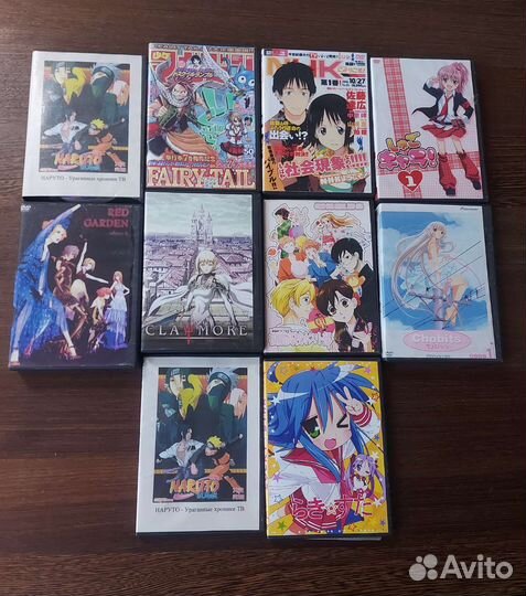 Dvd диски аниме Комплект