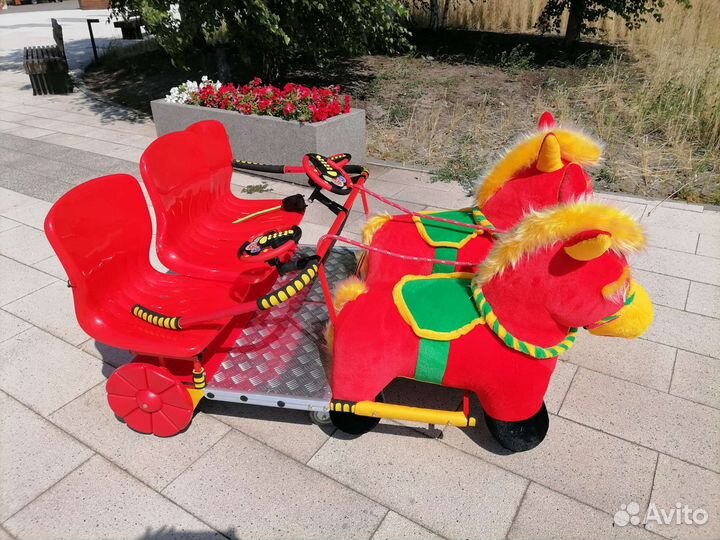 Детский электромобиль-аттракцион лошадки