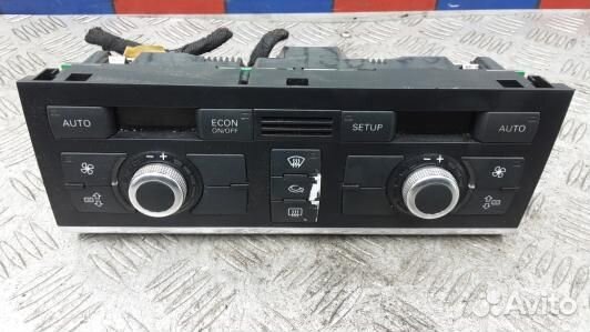 Блок управления печки и климат-контроля audi A6 C6