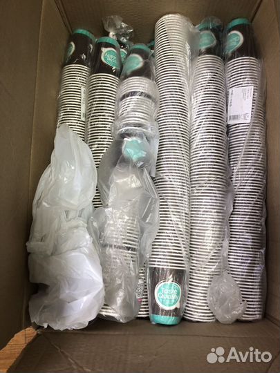 Бумажные стаканы 200 мл