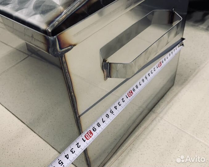 Коптильня из нержавейки 2 мм