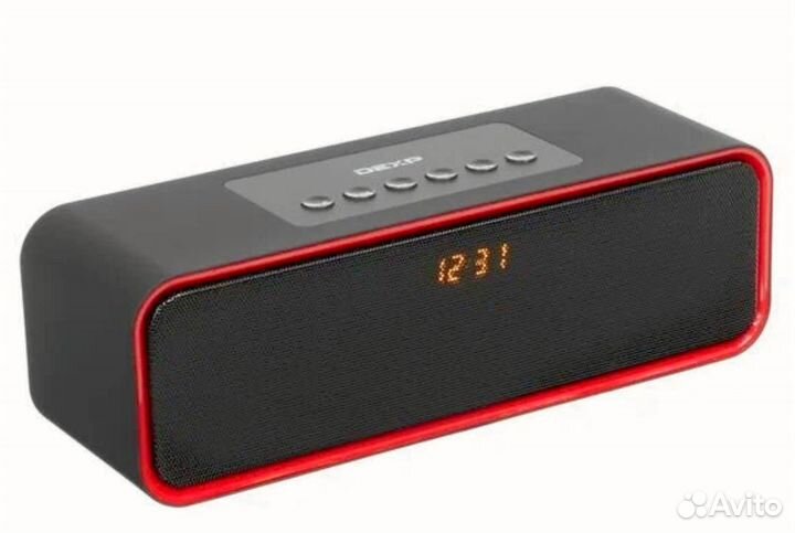 Портативная колонка Aceline с часами