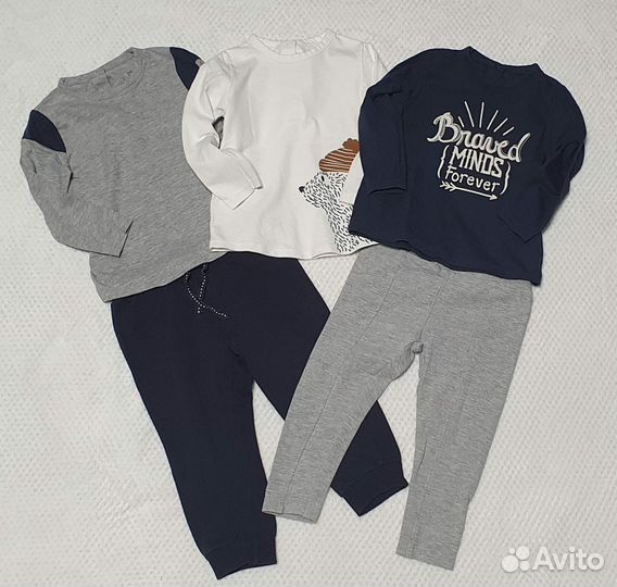 Детские вещи пакетом 86 92 H&M La Redoute