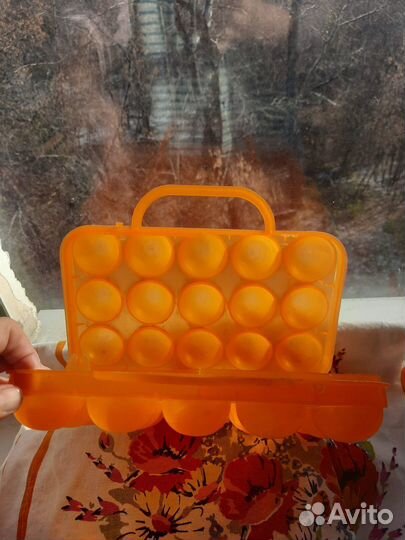 Контейнер для яиц пластиковый СССР советский