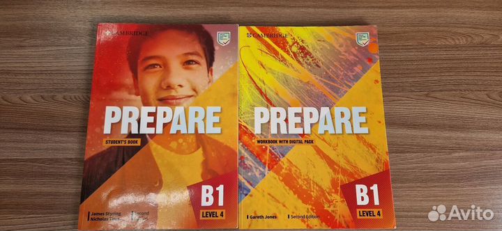 Учебник англ.язык prepare B1 Level 5, Level 4