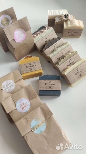 Натуральное мыло ручной работы