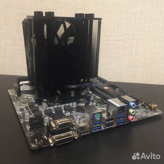 Материнская плата + Процессор + озу + SSD