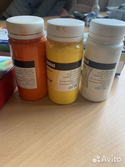 Гуашевые краски