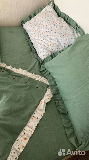 Постельное белье с рюшами, оборками