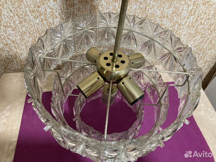 Хрустальная люстра СССР