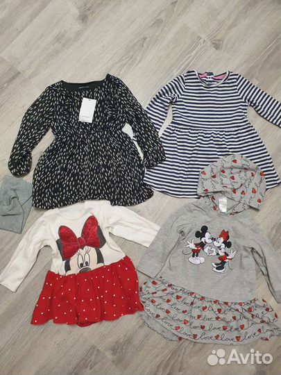 Платья для девочки 80-86 размер