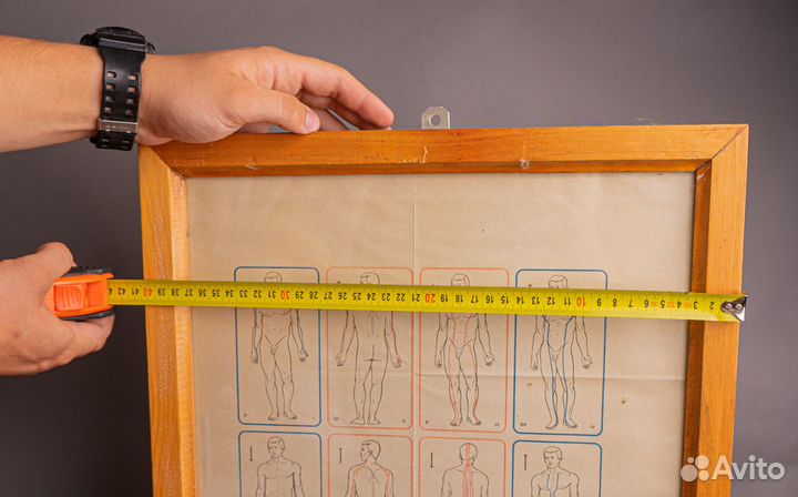 Медицинский плакат в рамке