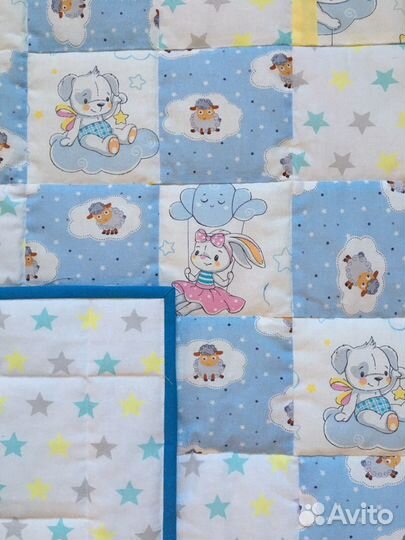 Детское лоскутное одеяло