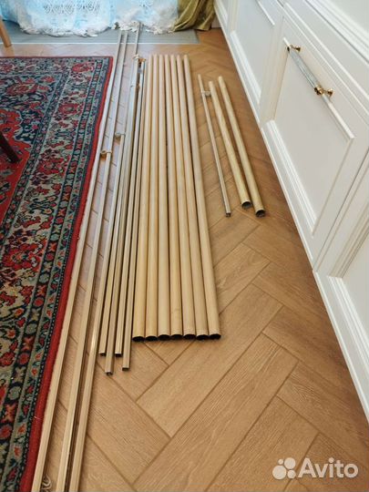 Карнизы дерево металл