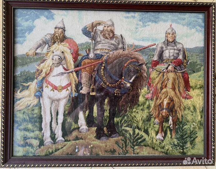 Картина вышитая крестом