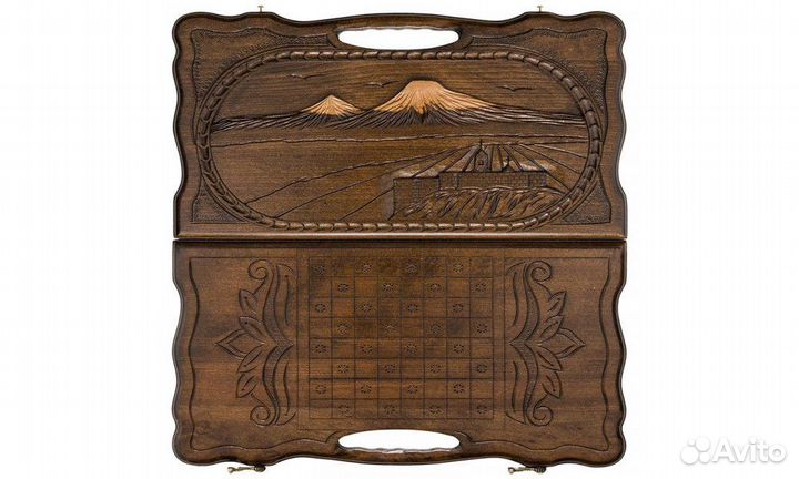 Нарды резные 