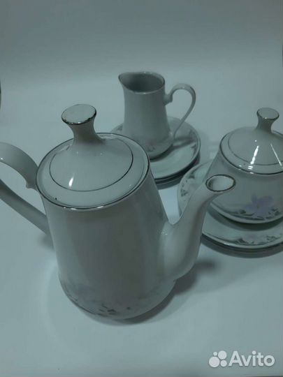 Заварник на 1 л, молочник, набор, цена за всe