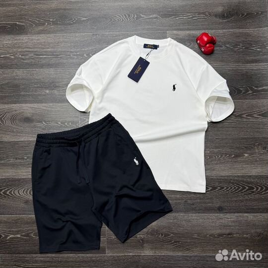 Костюм шорты и футболка polo