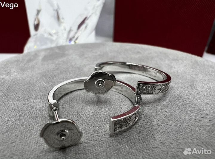 Серьги Cartier Love