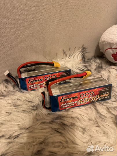 Аккумуляторы Gens 4s 5300 mah li-po
