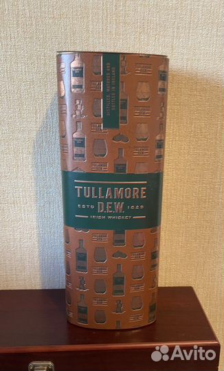 Коробка от Tullamore Dew