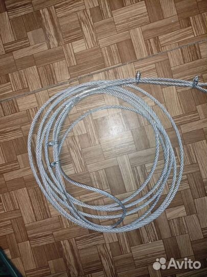 Трос грузовой буксировочный металлический