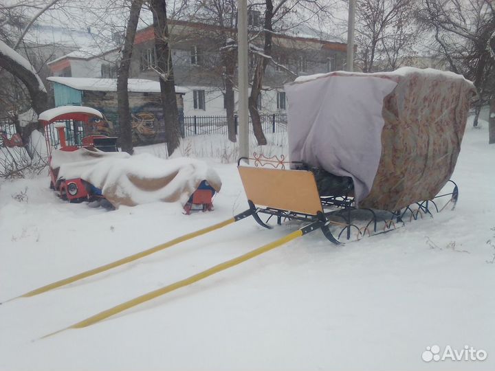 Сани для лошади