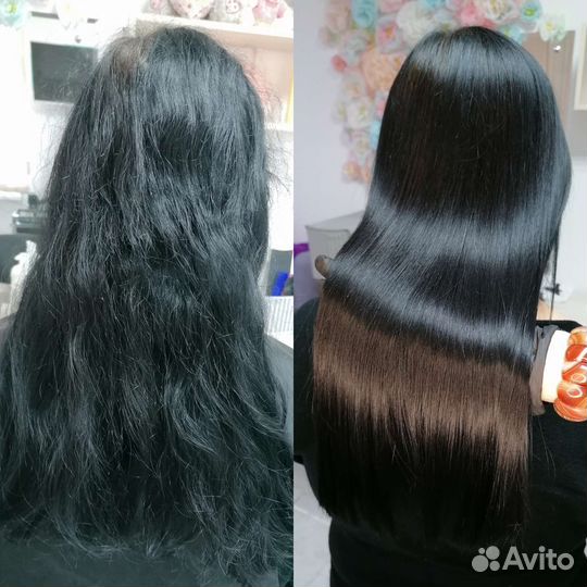 Кератиновое выпрямление Ботокс