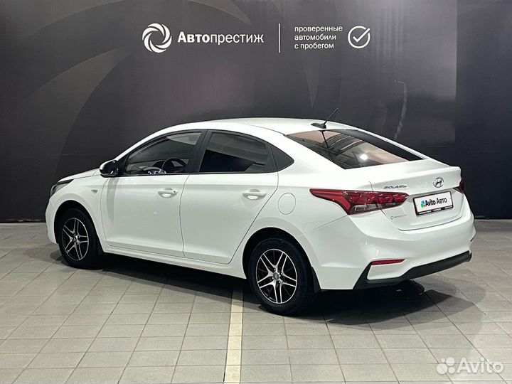 Hyundai Solaris 1.4 МТ, 2019, 77 000 км