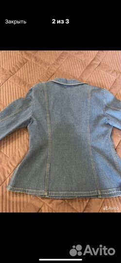 Джинсовый пиджак