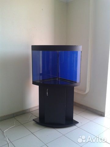 Аквариум120 свет биофильтр фон, тумба