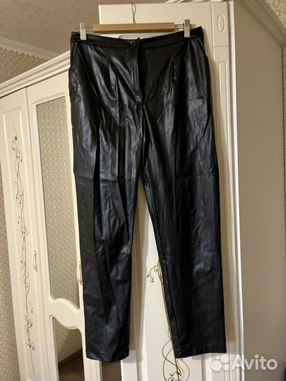 Кожаные штаны женские