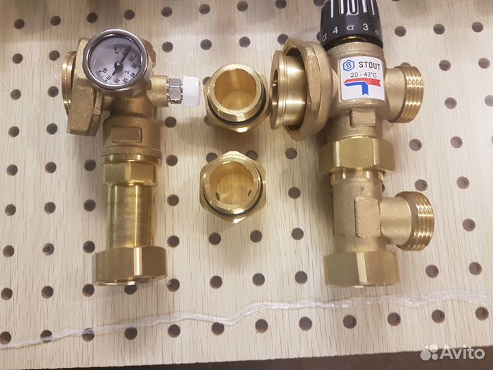 Насосный узел смеситель stout