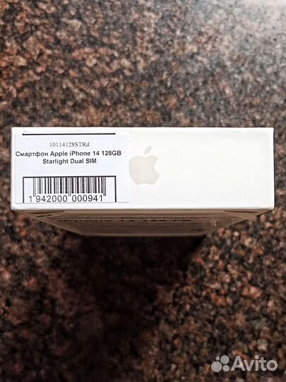 iPhone 14 128GB Starlight Dual SIM (запечатанный)