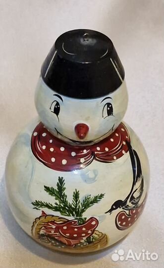 Матрешка снеговик.1996г