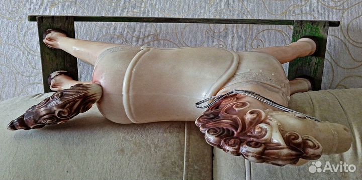 Лошадка - качалка времен СССР. Высота - 67 см