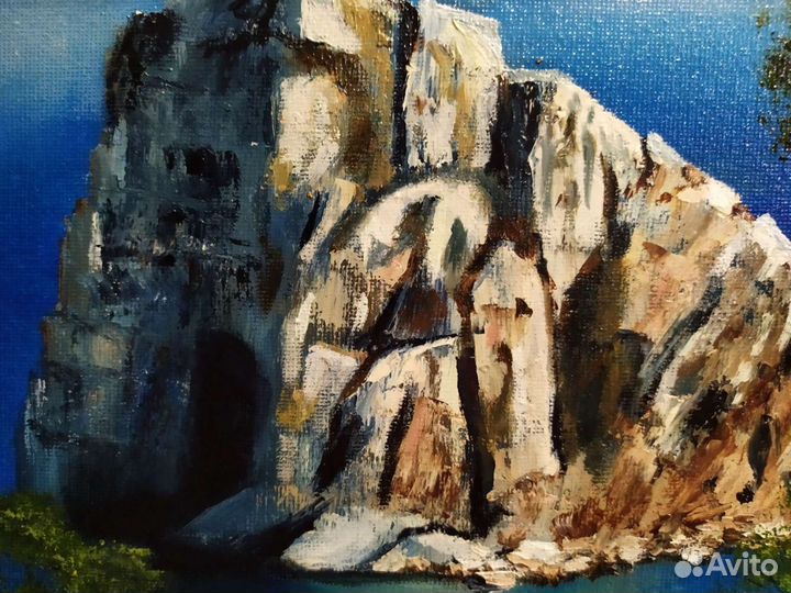 Картина маслом на холсте пейзаж