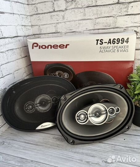 Динамики колонки овалы 6х9 дюймов Pioneer