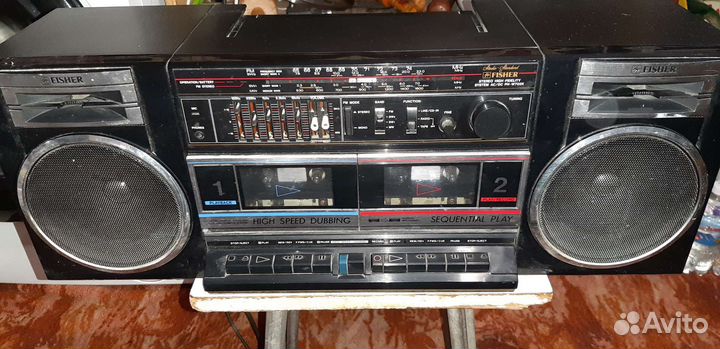 Двухкасетная магнитола Fisher PH-W702K