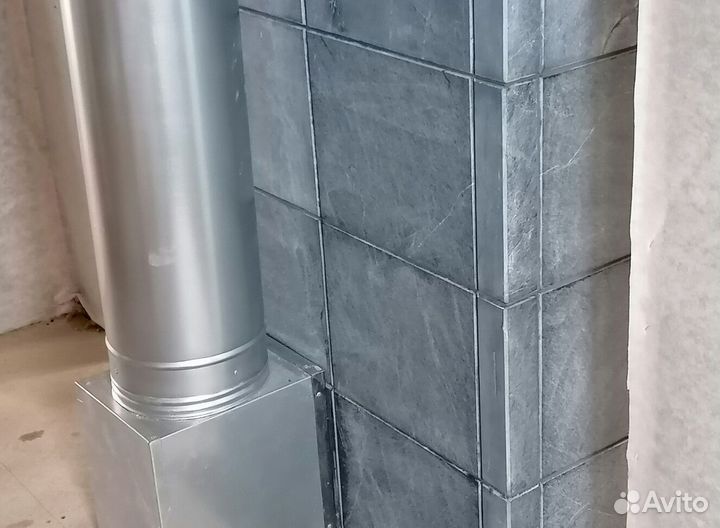 Печь камин отопительная