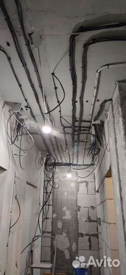 Услуги электрика. Ремонт-монтаж. Розетки. Проводка