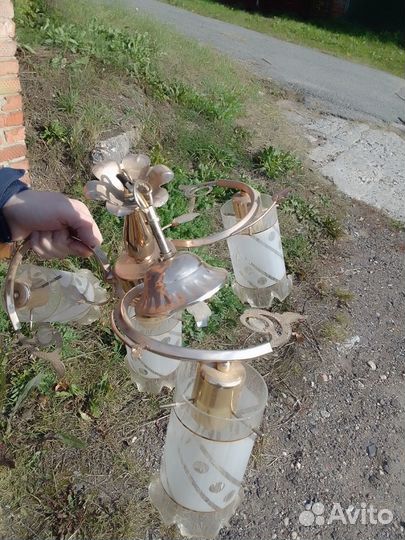 Люстра 4 плафона